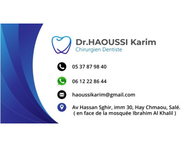 Cabinet dentaire karim haoussi