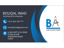 IMAD BOUQAL ARCHITECTE URBANISTE