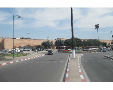 Terrain à vendre de 26866 m² en plein centre ville Meknès